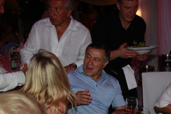 After-party at New Wave 2012 contest