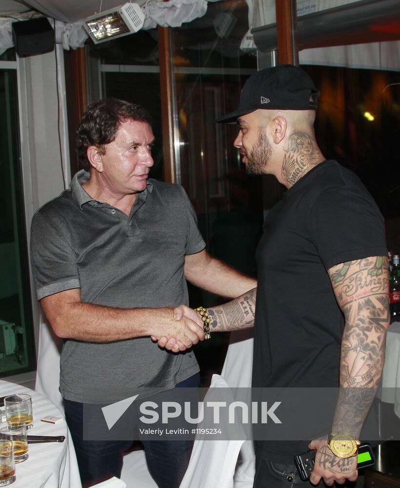 After-party at New Wave 2012 contest