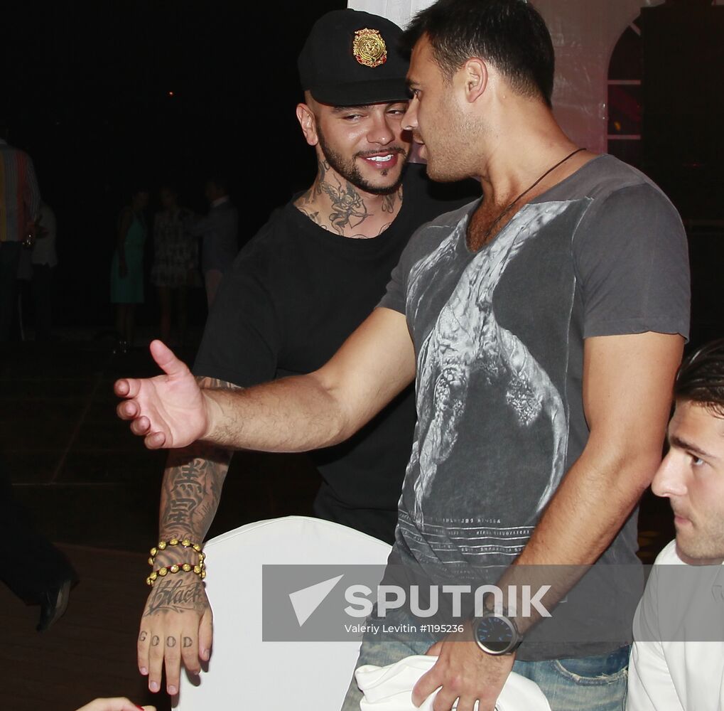 After-party at New Wave 2012 contest