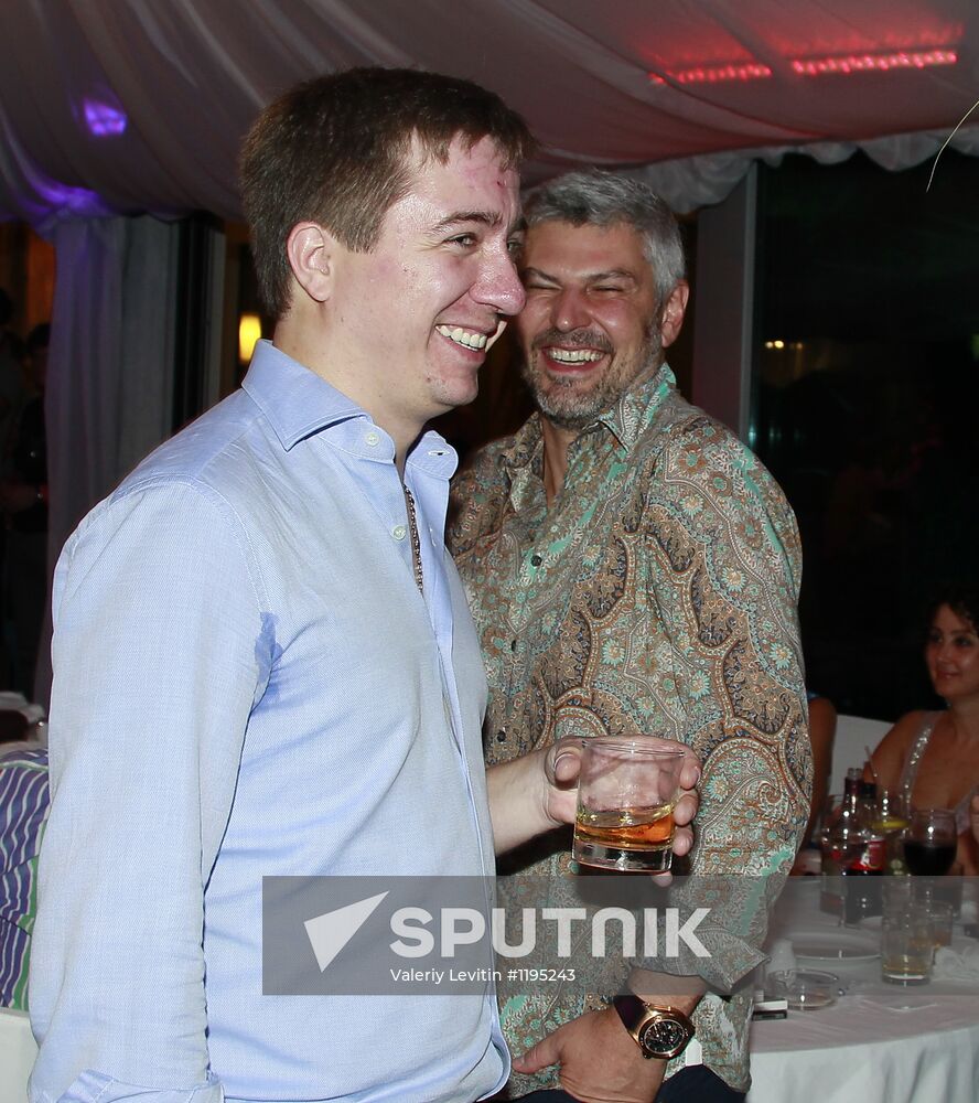 After-party at New Wave 2012 contest