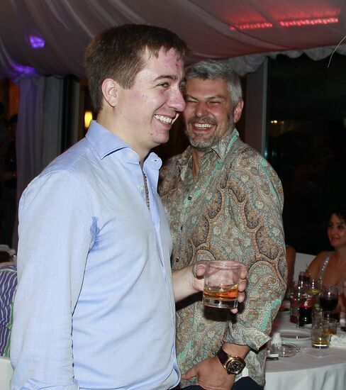 After-party at New Wave 2012 contest
