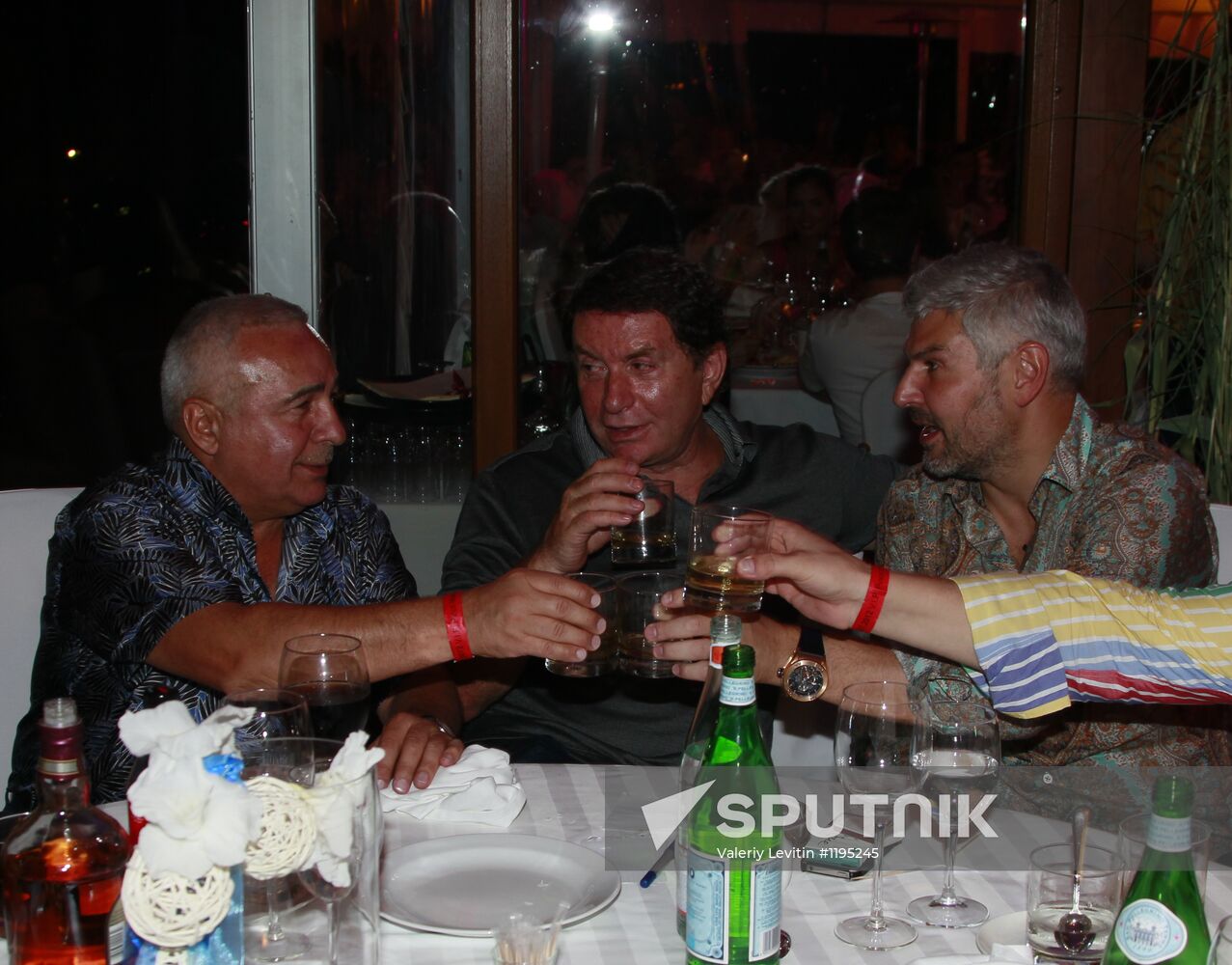 After-party at New Wave 2012 contest