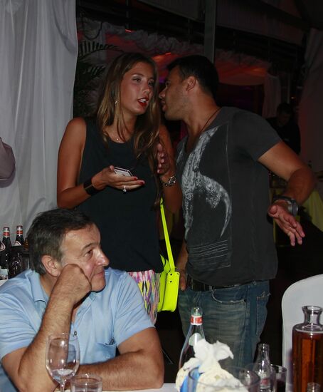 After-party at New Wave 2012 contest