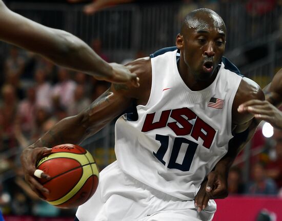 2012 Summer Olympics. Men's Basketball. United States vs. France