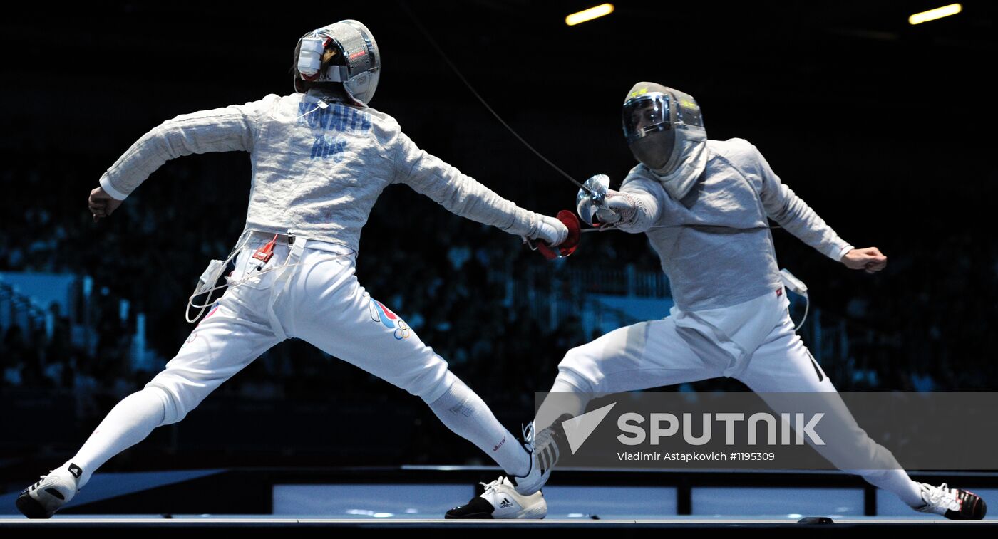 2012 Summer Olympics. Men's Fencing
