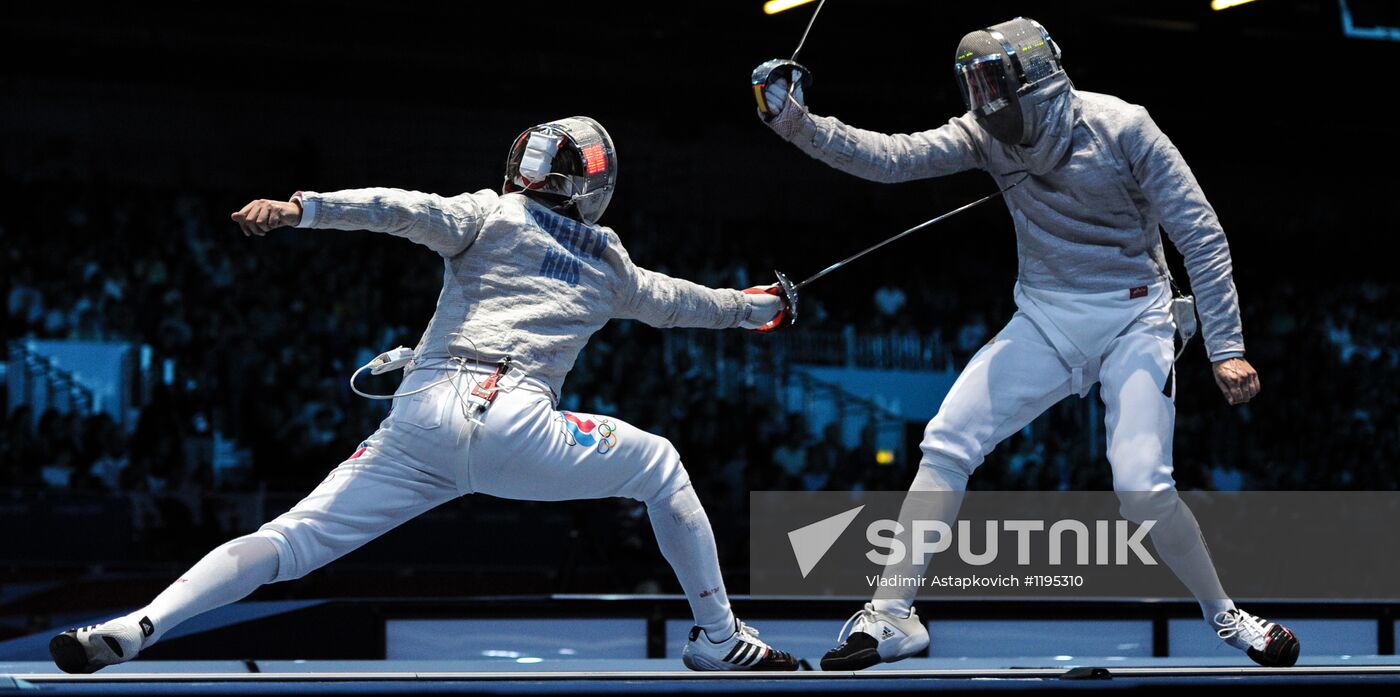 2012 Summer Olympics. Men's Fencing