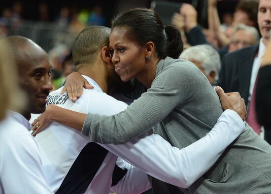 2012 Summer Olympics. Men's Basketball. US vs. France