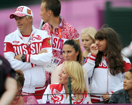 2012 Summer Olympics. Tennis. Day Two
