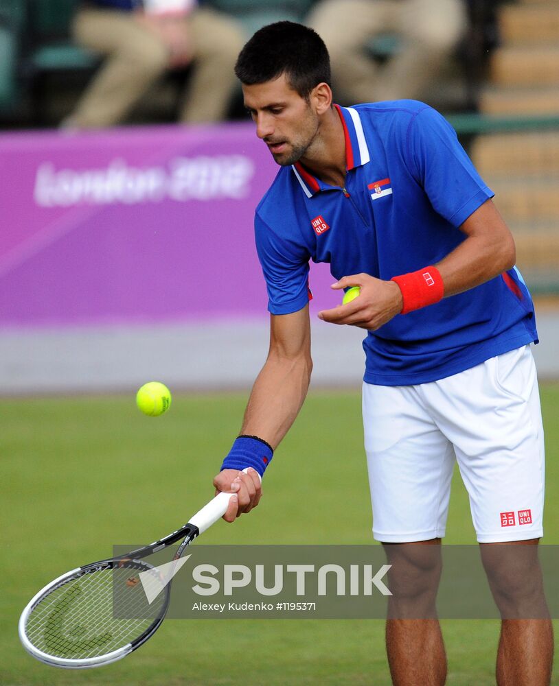 2012 Summer Olympics. Tennis. Day 2