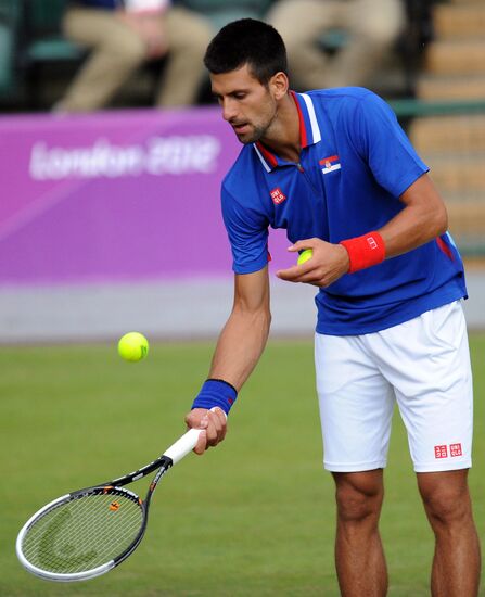 2012 Summer Olympics. Tennis. Day 2