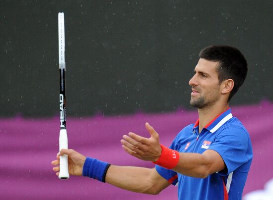 2012 Summer Olympics. Tennis. Day 2
