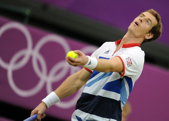 2012 Summer Olympics. Tennis. Day 2