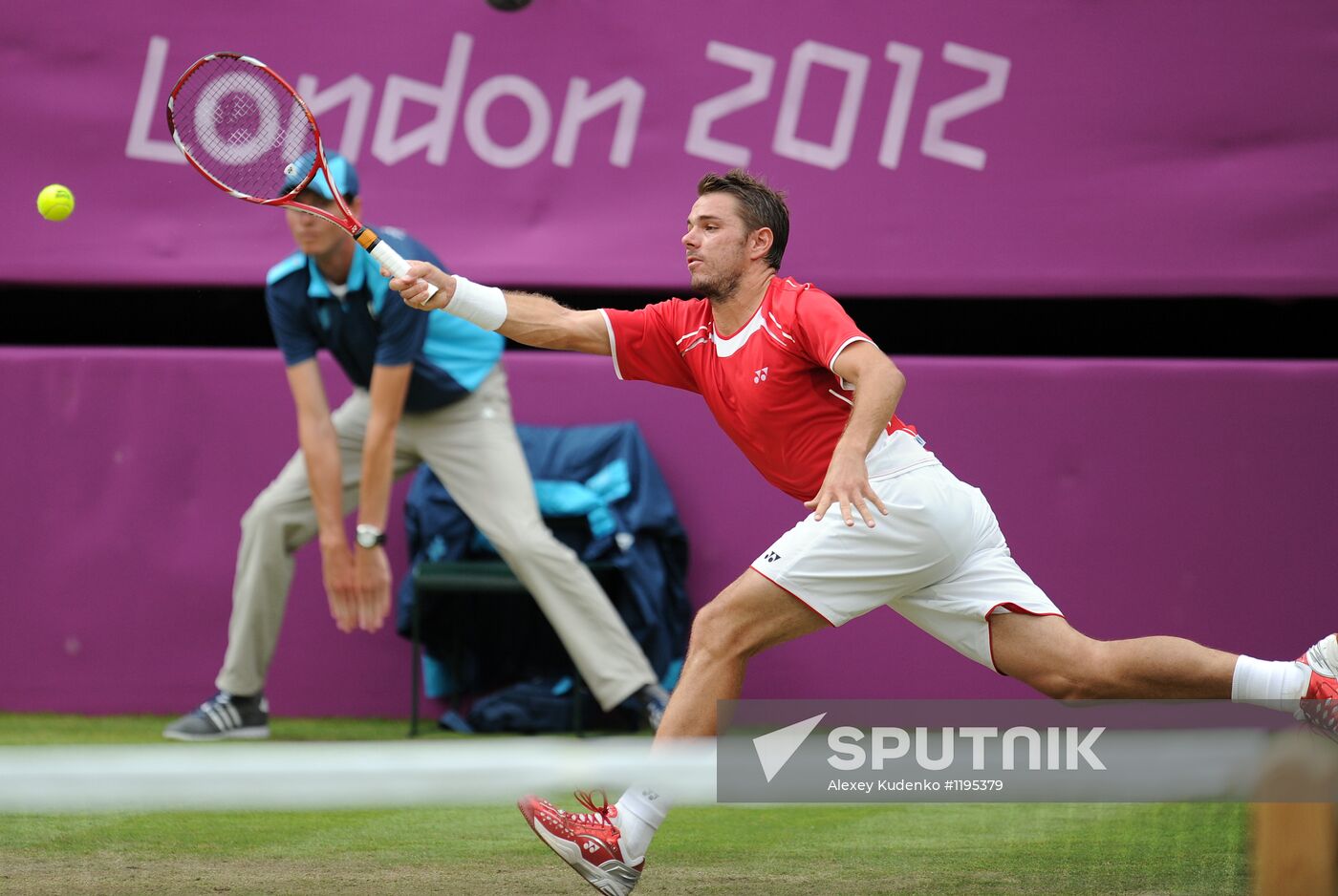 2012 Summer Olympics. Tennis. Day Two