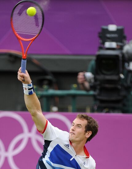 2012 Summer Olympics. Tennis. Day 2