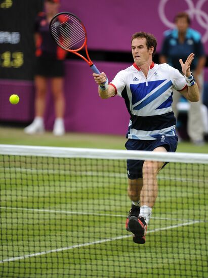2012 Summer Olympics. Tennis. Day 2