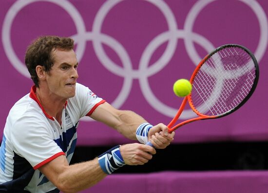 2012 Summer Olympics. Tennis. Day 2