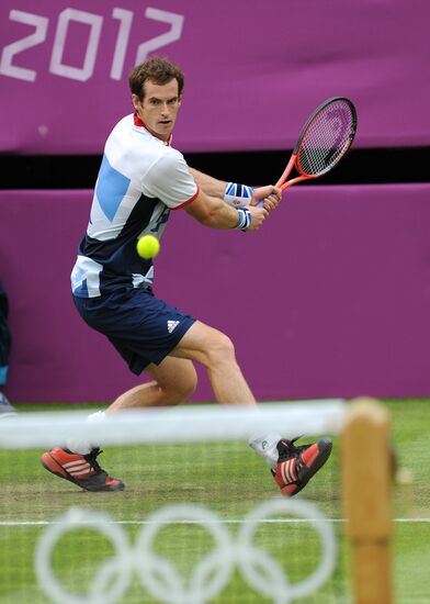 2012 Summer Olympics. Tennis. Day 2