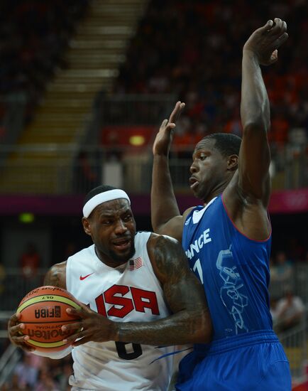 2012 Summer Olympics. Men's Basketball. United States vs. France