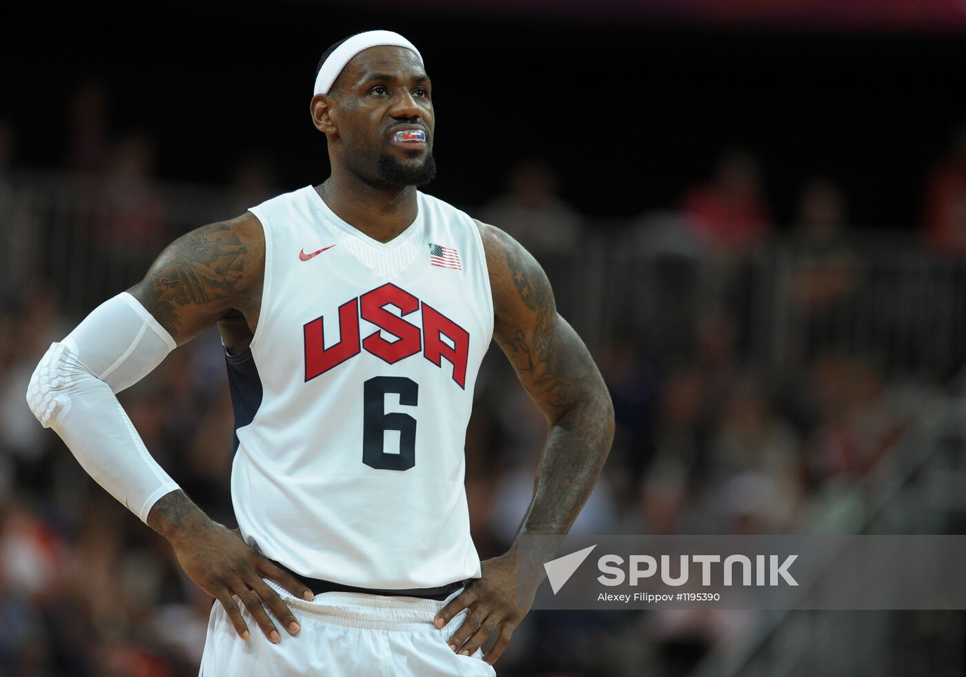 2012 Summer Olympics. Men's Basketball. United States vs. France