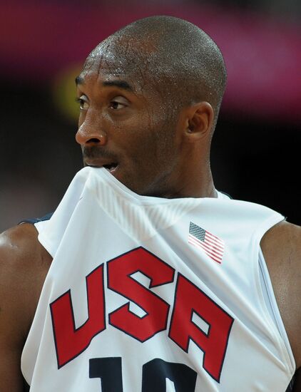 2012 Summer Olympics. Men's Basketball. United States vs. France