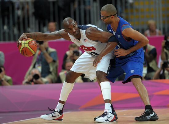 2012 Summer Olympics. Men's Basketball. United States vs. France