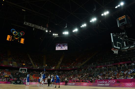 2012 Summer Olympics. Men's Basketball. United States vs. France