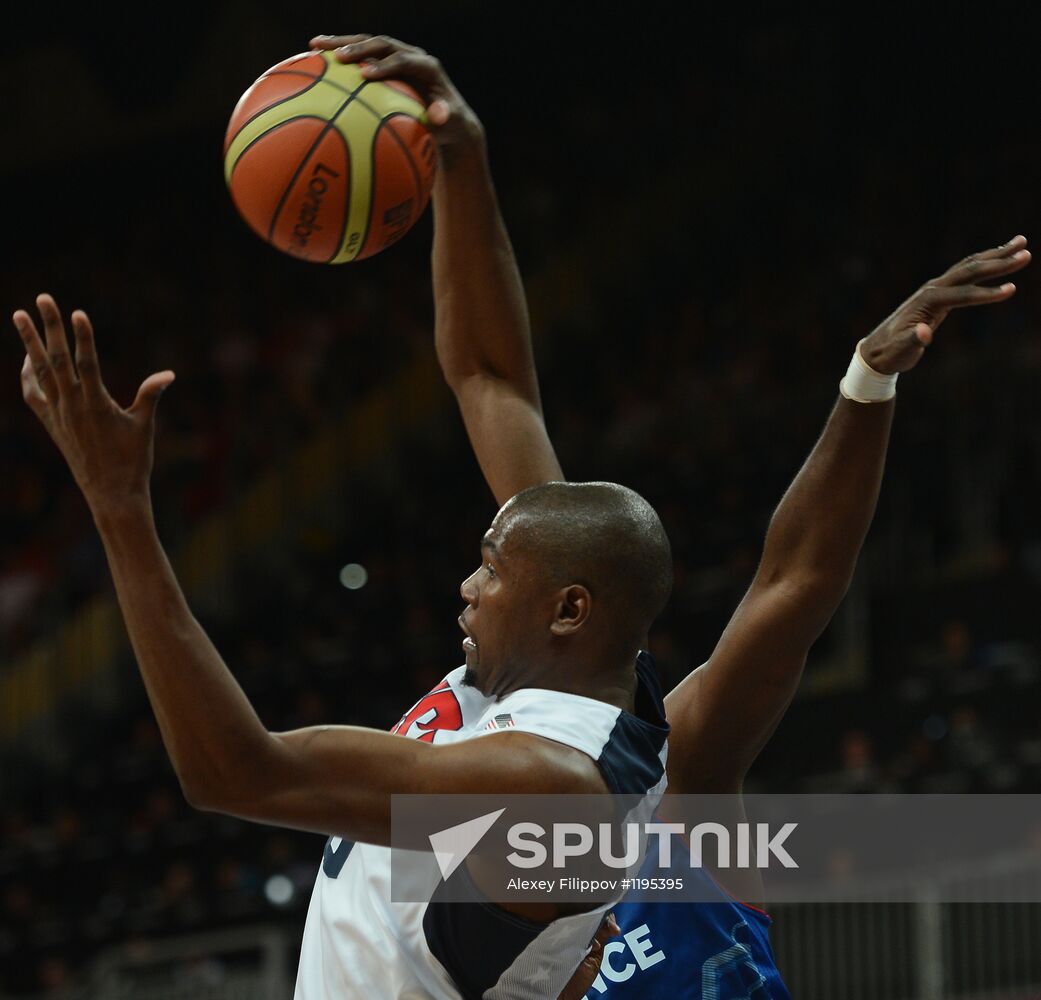 2012 Summer Olympics. Men's Basketball. United States vs. France