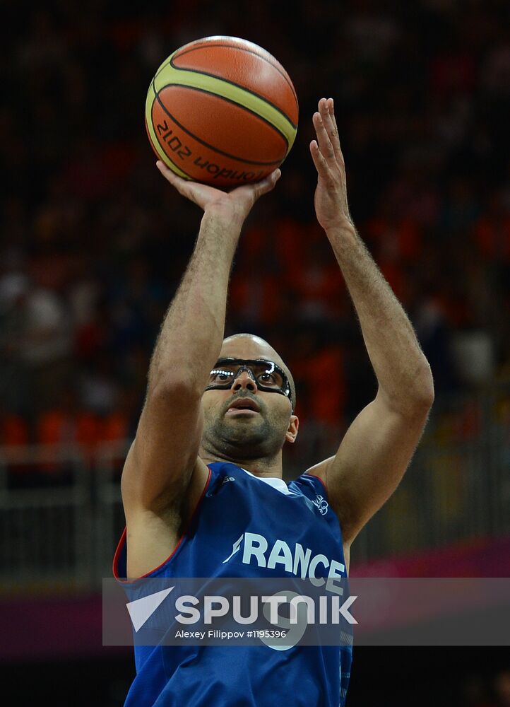 2012 Summer Olympics. Men's Basketball. United States vs. France