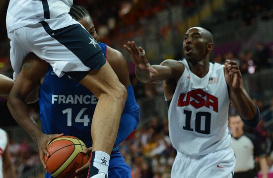 2012 Summer Olympics. Men's Basketball. United States vs. France