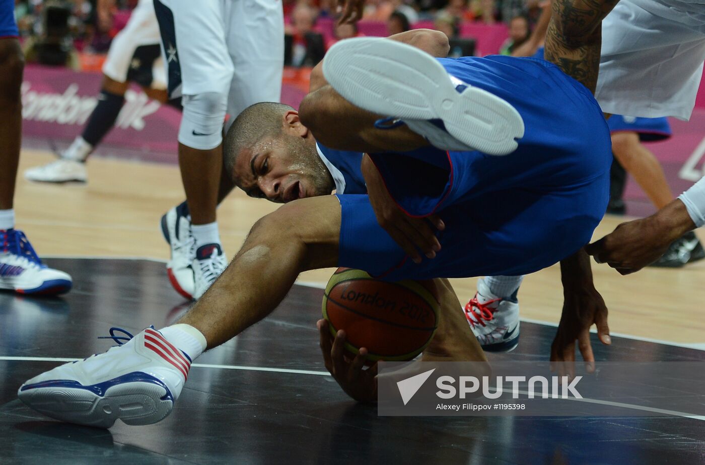 2012 Summer Olympics. Men's Basketball. United States vs. France