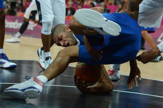 2012 Summer Olympics. Men's Basketball. United States vs. France