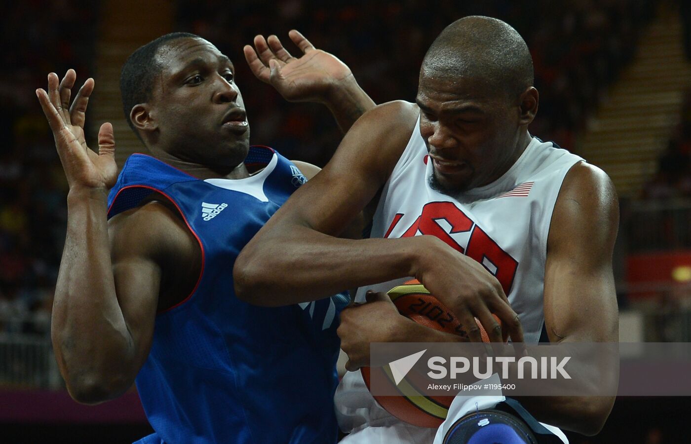 2012 Summer Olympics. Men's Basketball. United States vs. France