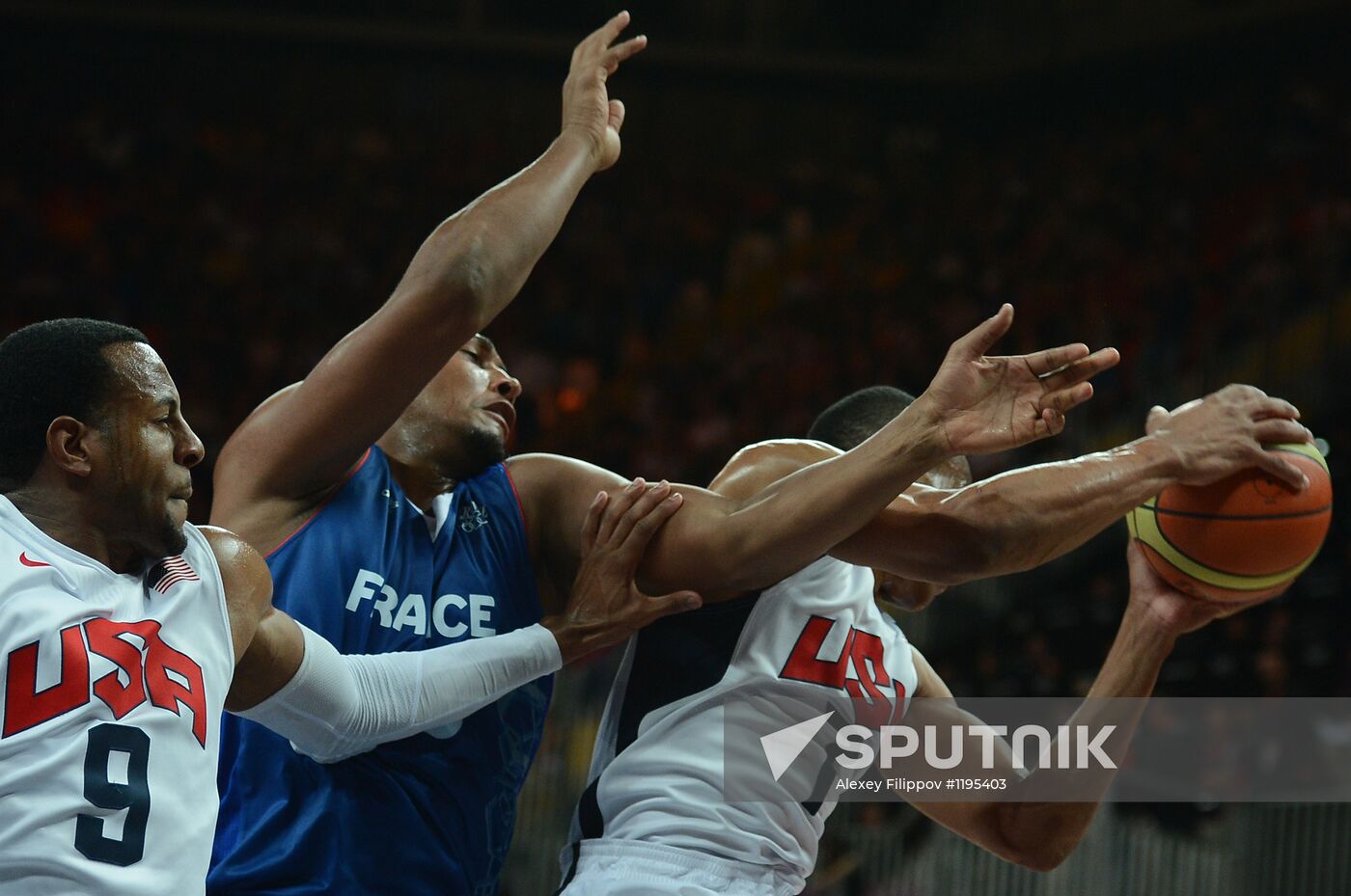 2012 Summer Olympics. Men's Basketball. United States vs. France