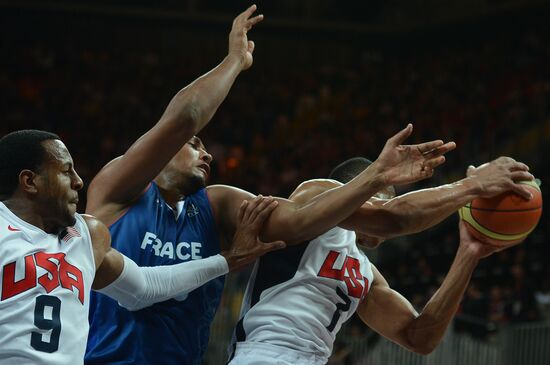 2012 Summer Olympics. Men's Basketball. United States vs. France
