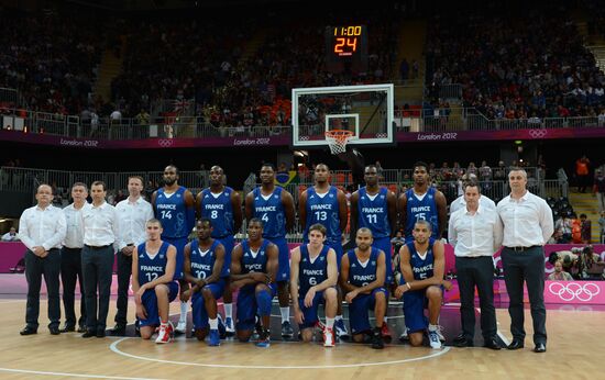 2012 Summer Olympics. Men's Basketball. United States vs. France