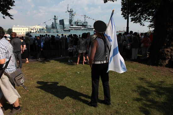 Navy Day in Russia and Ukraine