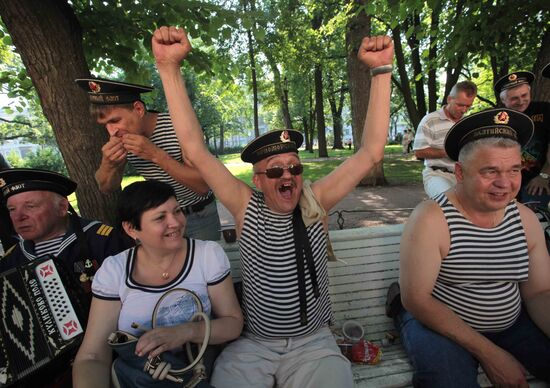 Navy Day in Russia and Ukraine