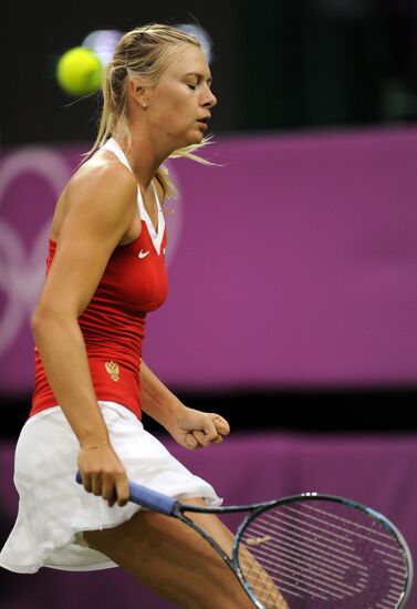 2012 Summer Olympics. Tennis. Day 2