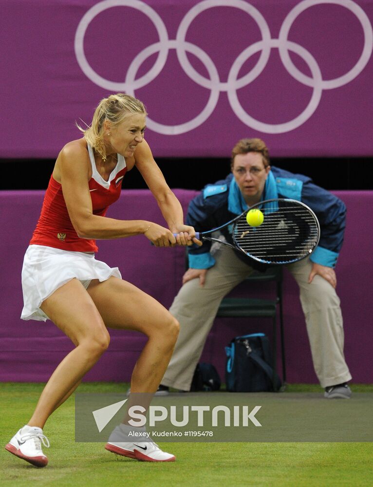 2012 Summer Olympics. Tennis. Day 2