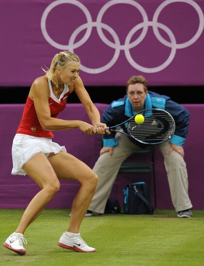2012 Summer Olympics. Tennis. Day 2