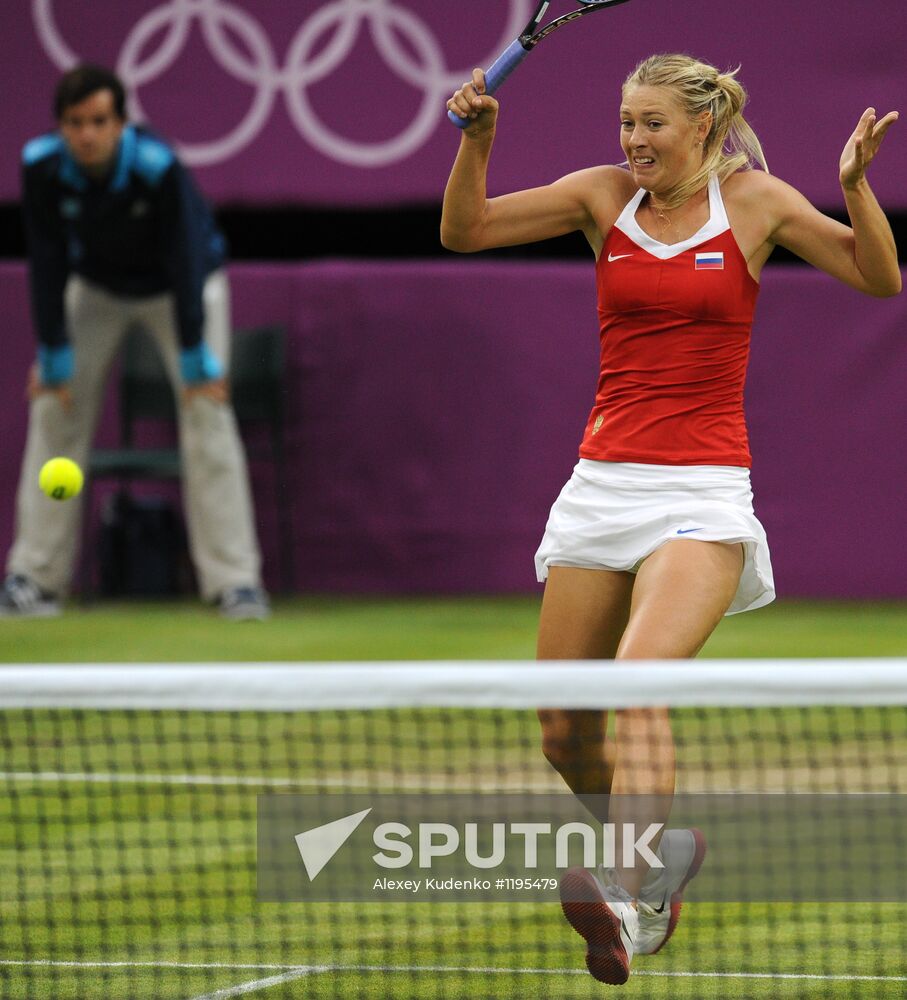 2012 Summer Olympics. Tennis. Day 2