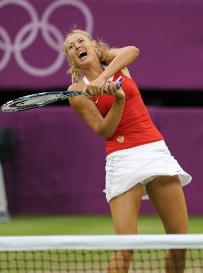 2012 Summer Olympics. Tennis. Day 2