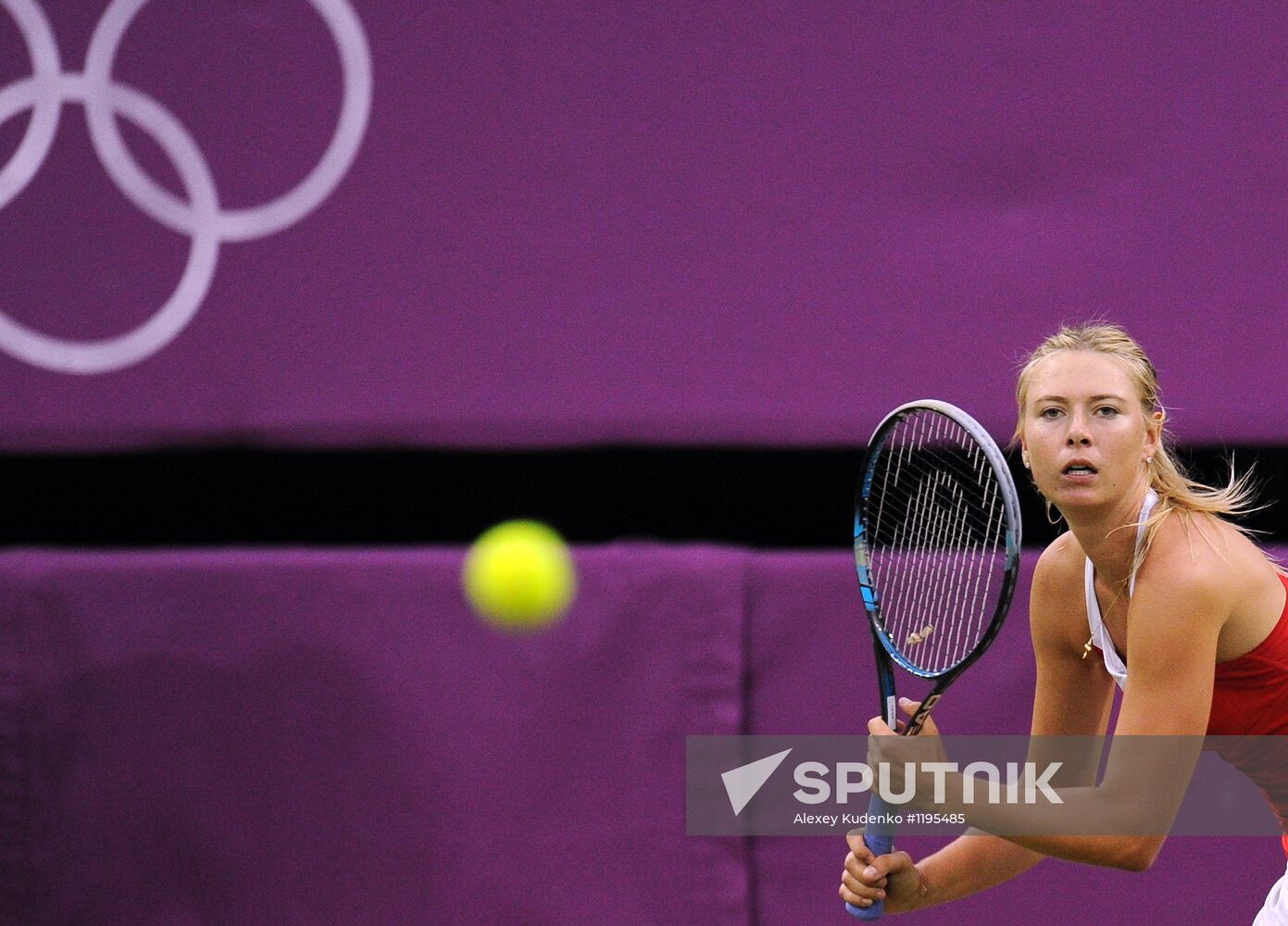 2012 Summer Olympics. Tennis. Day Two