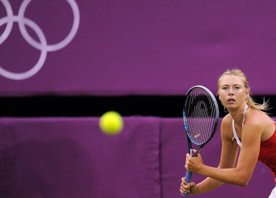 2012 Summer Olympics. Tennis. Day Two