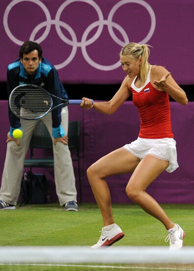 2012 Summer Olympics. Tennis. Day 2
