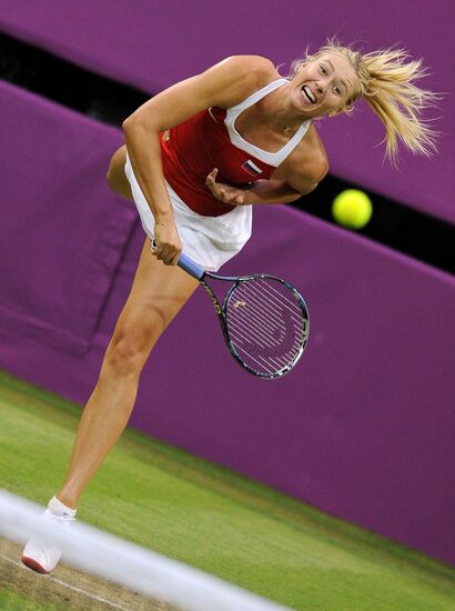 2012 Summer Olympics. Tennis. Day 2