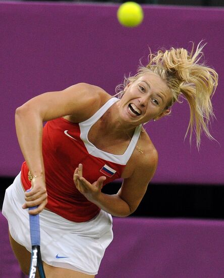2012 Summer Olympics. Tennis. Day 2