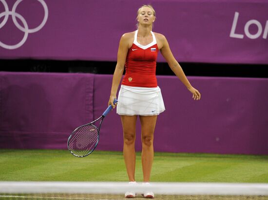 2012 Summer Olympics. Tennis. Day 2