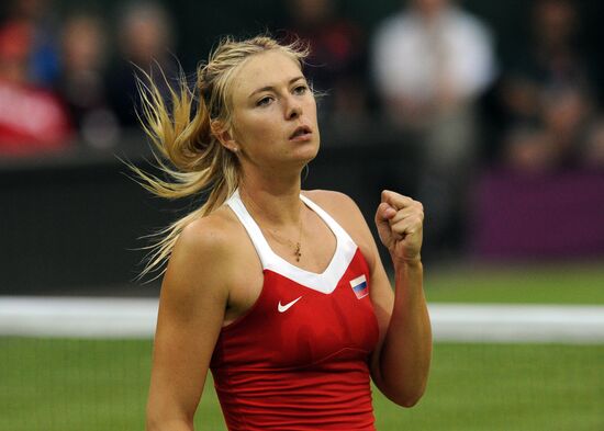 2012 Summer Olympics. Tennis. Day 2