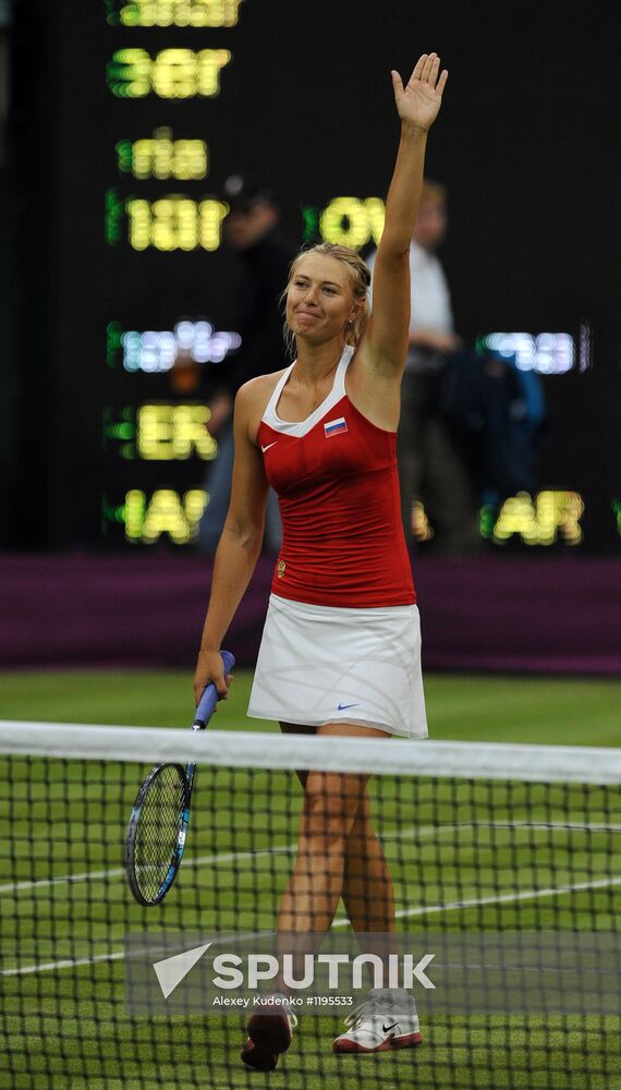 2012 Summer Olympics. Tennis. Day 2